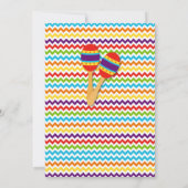 Fiesta-uitnodiging - uitnodiging van de Mexicaanse (Achterkant)