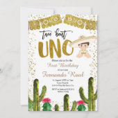 Fiesta Uno Gold Charro Boy  Kaart (Voorkant)