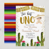 Fiesta Uno Gold Charro Boy Kaart (Voorkant / Achterkant)