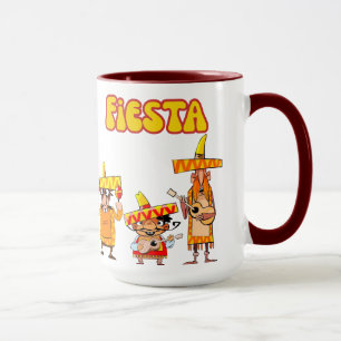 Fiesta Vakantie Feest Trio Mok