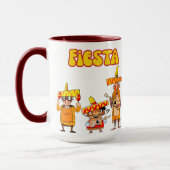 Fiesta Vakantie Feest Trio Mok (Links)