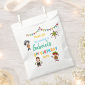 Fiesta verjaardag bedankje feest gunst zak bedankzakje (Geknipt)