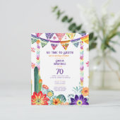 FIESTA Verjaardag Folkart Bloemen 70e 80e 90e (Staand voorkant)