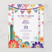 FIESTA Verjaardag Folkart Bloemen 70e 80e 90e (Voorkant)