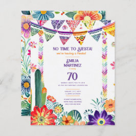 FIESTA Verjaardag Folkart Bloemen 70e 80e 90e 