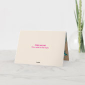 FIESTA VERJAARDAG KAART (Achterkant)