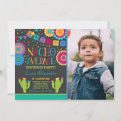 Fiesta Verjaardag Uitnodiging Nacho Gemiddelde Par (Voorkant)