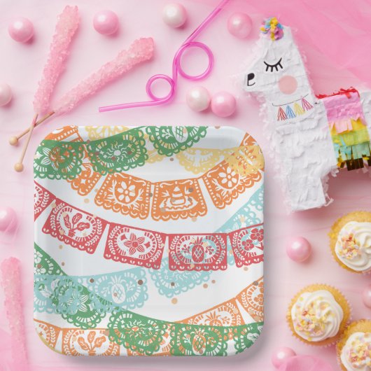 Fiesta Verjaardagsfeest Borden Papieren Bordje (Feest)