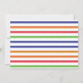 Fiesta Verjaardagsfeest Mexicaanse Patroon Nodig 1 Kaart (Achterkant)