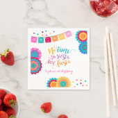 Fiesta verjaardagsfeest servet Geen tijd om siësta (Insitu)