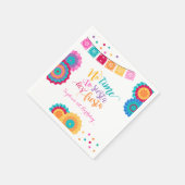 Fiesta verjaardagsfeest servet Geen tijd om siësta (Hoek)