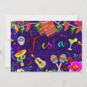 Fiesta Verjaardagsfeestje Cinco De Mayo Kaart (Voorkant)