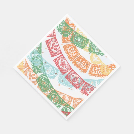 Fiesta Verjaardagsfeestservetten Servet (Hoek)