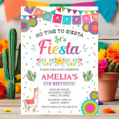 Fiesta-verjaardagsuitnodiging Kaart