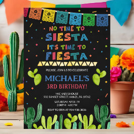 Fiesta Verjaardagsuitnodiging | Mexicaanse Feest U Kaart
