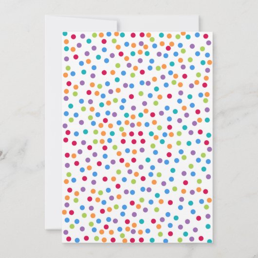 Fiesta verjaardagsuitnodiging Nacho gemiddeld fees Kaart (Achterkant)