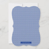 Fiesta Verloving Shower-uitnodiging Kaart (Achterkant)