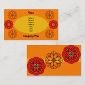 Fiesta Visitekaartje (Voorkant / Achterkant)