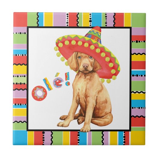 Fiesta Vizsla Tegel Tegeltje (Voorkant)
