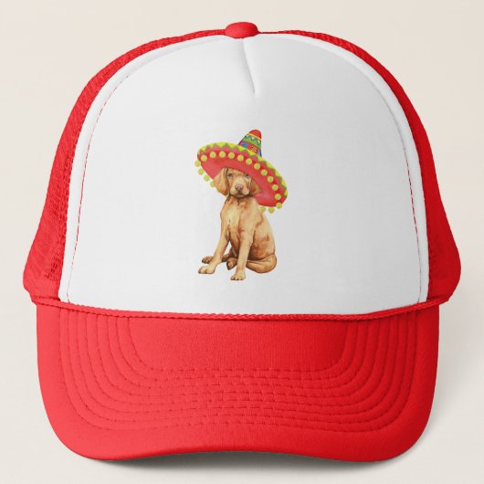 Fiesta Vizsla Trucker Hat Pet (Voorkant)