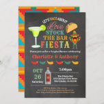 Fiesta voorraadt de bar paren douchekaart kaart<br><div class="desc">Voor elke evenement kun je de Mexicaanse Fiesta-themakarkborduitnodiging voor een vette en kleurrijke Mexicaanse feestdag personaliseren,  voor Housewarming Party/Bridal of Couples Shower,  enz. Ideaal voor Stock The Bar events.
Haal deze leuke uitnodiging nu!
(Er zijn verschillende kleuren beschikbaar in onze winkel: krazylimeprint)</div>