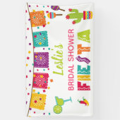 Fiesta Vrijgezellenfeest Banner - Witte achtergron (Verticaal)