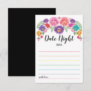 Fiesta Vrijgezellenfeest game Date Night Idee Card Kaart