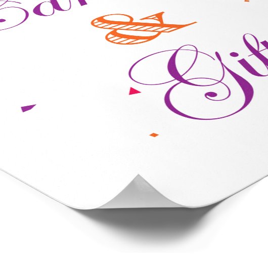 Fiesta Vrijgezellenfeest Game Sign 8x10 Poster (Hoek)