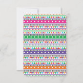 Fiesta Vrijgezellenfeest / Geen tijd voor Siesta Kaart (Achterkant)