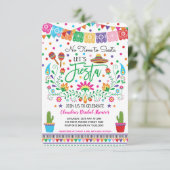 Fiesta Vrijgezellenfeest / Geen tijd voor Siesta Kaart (Staand voorkant)