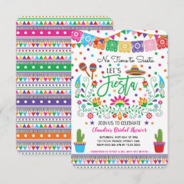 Fiesta Vrijgezellenfeest / Geen tijd voor Siesta Kaart