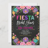 Fiesta Vrijgezellenfeest Mexicaans bloemenbord Kaart (Voorkant)