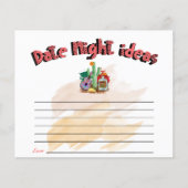 Fiesta | VRIJGEZELLENFEEST WATERVERF | Datum nacht (Voorkant)