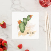 Fiesta | Watercolor Bruiloftsborrel Servet (Insitu)