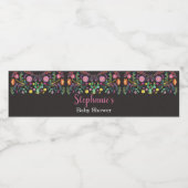 Fiesta Waterfles Etiketten Mexicaanse Waterfles (Enkel label)