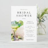 Fiesta Waterverf Bridal Shower Kaart (Staand voorkant)