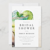 Fiesta Waterverf Bridal Shower Kaart (Voorkant)