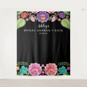 Fiesta Wedding Backdrop Foto Booth Wandkleed (Voorkant)