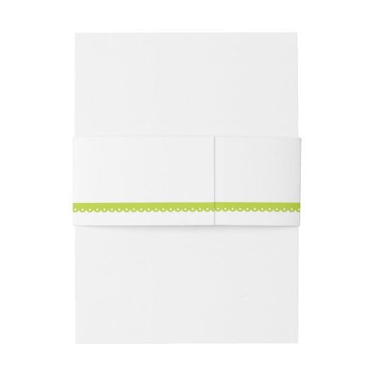 Fiesta Wedding Mexican Print Belly Band Uitnodigingen Wikkel (Achterkant Voorbeeld)