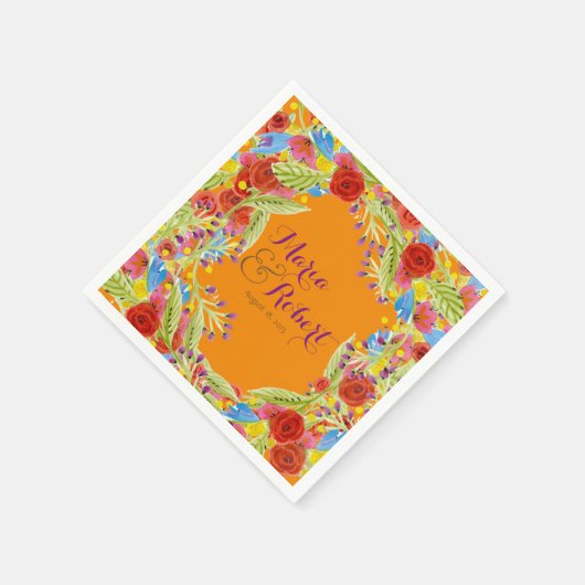 Fiesta Wedding Servet (Hoek)