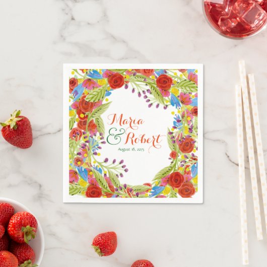 Fiesta Wedding Servetten (Insitu)