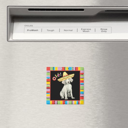 Fiesta Weimaraner Magnet (Insitu (Vaatwasser))