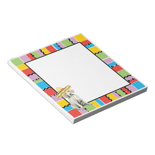 Fiesta Weimaraner Notitieblok (Schuin)