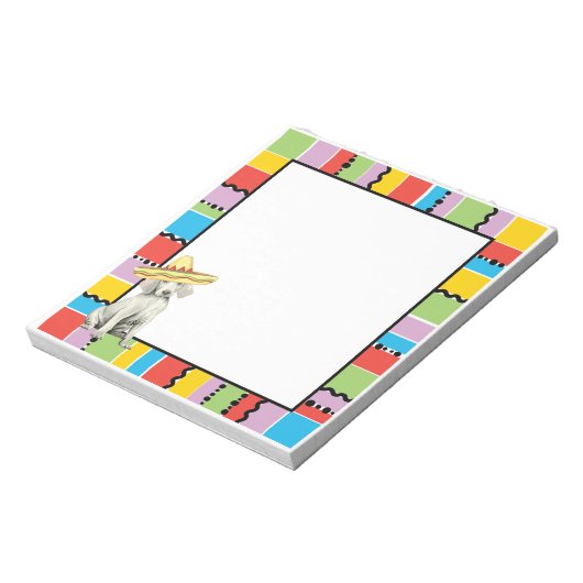 Fiesta Weimaraner Notitieblok (Linkerzijde)