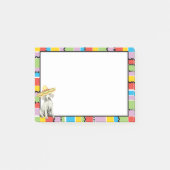 Fiesta Weimaraner Post-it Notes (Voorkant)