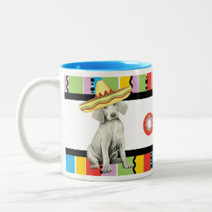 Fiesta Weimaraner Two-Tone Coffee Mok