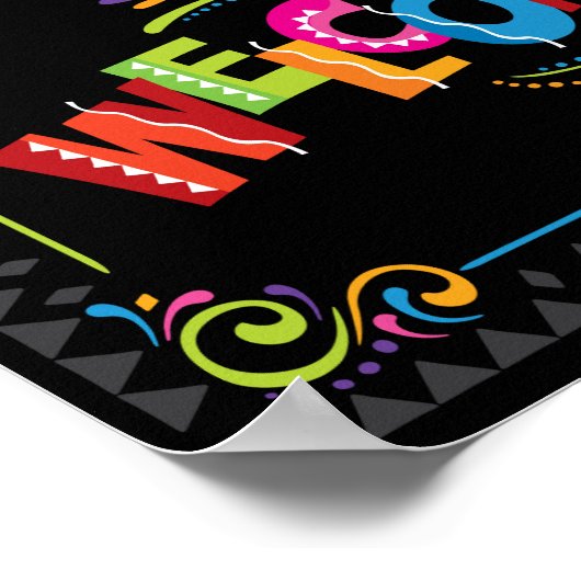 Fiesta WELCOME Sign Print (Hoek)