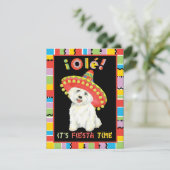Fiesta Westie Kaart (Staand voorkant)