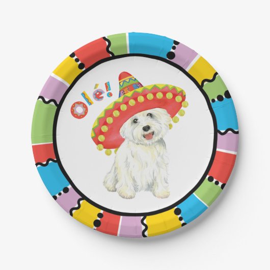 Fiesta Westie Papieren Bordje (Voorkant)