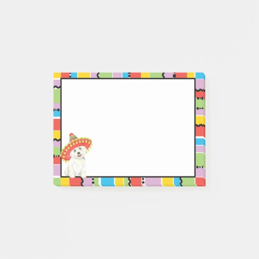 Fiesta Westie Post-it® Notes (Voorkant)